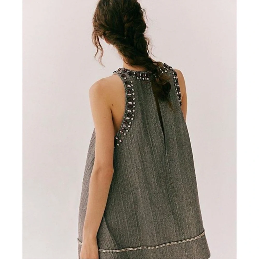 Free People "You're A Gem Mini Dress" - Picture 5 of 14
